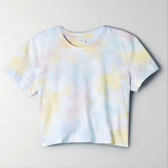 Wilfred free pastel tie dye crop top - Picture 1 of 4